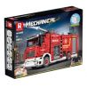 REOBRIX 22008 non  XE CỨU HỎA bộ đồ chơi xếp lắp ráp ghép mô hình  FIRE LADDER TRUCK Kỹ Thuật Công Nghệ Cao Mô Hình Phương Tiện 2888 khối