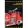 REOBRIX 22008 non  XE CỨU HỎA bộ đồ chơi xếp lắp ráp ghép mô hình  FIRE LADDER TRUCK Kỹ Thuật Công Nghệ Cao Mô Hình Phương Tiện 2888 khối