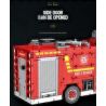 REOBRIX 22008 non  XE CỨU HỎA bộ đồ chơi xếp lắp ráp ghép mô hình  FIRE LADDER TRUCK Kỹ Thuật Công Nghệ Cao Mô Hình Phương Tiện 2888 khối