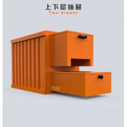 W51 non  THÙNG CHỨA MA THUẬT bộ đồ chơi xếp lắp ráp ghép mô hình Creator PUZZLE DECRYPT BOX Sáng Tạo