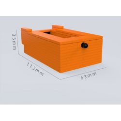 W51 non  THÙNG CHỨA MA THUẬT bộ đồ chơi xếp lắp ráp ghép mô hình Creator PUZZLE DECRYPT BOX Sáng Tạo
