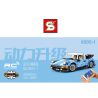 SHENG YUAN SY 8505 non  SỰ ĐIÊN RỒ VỀ CƠ KHÍ PORSCHE 911 1:14 tỷ lệ 1:14 bộ đồ chơi xếp lắp ráp ghép mô hình  Kỹ Thuật Công Nghệ Cao Mô Hình Phương Tiện 967 khối
