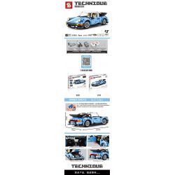 SHENG YUAN SY 8505 non  SỰ ĐIÊN RỒ VỀ CƠ KHÍ PORSCHE 911 1:14 tỷ lệ 1:14 bộ đồ chơi xếp lắp ráp ghép mô hình  Kỹ Thuật Công Nghệ Cao Mô Hình Phương Tiện 967 khối