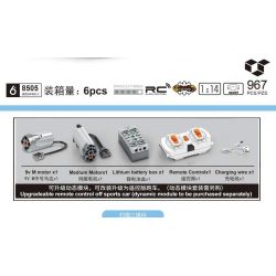 SHENG YUAN SY 8505 non  SỰ ĐIÊN RỒ VỀ CƠ KHÍ PORSCHE 911 1:14 tỷ lệ 1:14 bộ đồ chơi xếp lắp ráp ghép mô hình  Kỹ Thuật Công Nghệ Cao Mô Hình Phương Tiện 967 khối