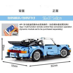 SHENG YUAN SY 8505 non  SỰ ĐIÊN RỒ VỀ CƠ KHÍ PORSCHE 911 1:14 tỷ lệ 1:14 bộ đồ chơi xếp lắp ráp ghép mô hình  Kỹ Thuật Công Nghệ Cao Mô Hình Phương Tiện 967 khối