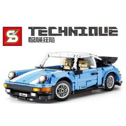 SHENG YUAN SY 8505 non  SỰ ĐIÊN RỒ VỀ CƠ KHÍ PORSCHE 911 1:14 tỷ lệ 1:14 bộ đồ chơi xếp lắp ráp ghép mô hình  Kỹ Thuật Công Nghệ Cao Mô Hình Phương Tiện 967 khối