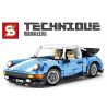 SHENG YUAN SY 8505 non  SỰ ĐIÊN RỒ VỀ CƠ KHÍ PORSCHE 911 1:14 tỷ lệ 1:14 bộ đồ chơi xếp lắp ráp ghép mô hình  Kỹ Thuật Công Nghệ Cao Mô Hình Phương Tiện 967 khối