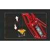 REOBRIX 22006 non  CẨU TRỤC BÁNH XÍCH bộ đồ chơi xếp lắp ráp ghép mô hình  CRAWLER CRANE Kỹ Thuật Công Nghệ Cao Mô Hình Phương Tiện 1322 khối