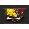REOBRIX 22006 non  CẨU TRỤC BÁNH XÍCH bộ đồ chơi xếp lắp ráp ghép mô hình  CRAWLER CRANE Kỹ Thuật Công Nghệ Cao Mô Hình Phương Tiện 1322 khối