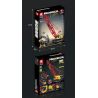 REOBRIX 22006 non  CẨU TRỤC BÁNH XÍCH bộ đồ chơi xếp lắp ráp ghép mô hình  CRAWLER CRANE Kỹ Thuật Công Nghệ Cao Mô Hình Phương Tiện 1322 khối