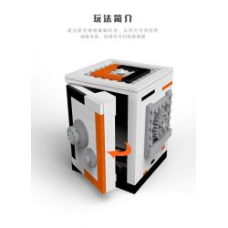 W27 non  HỘP GIẢI MÃ NỘI TẠNG THẾ HỆ THỨ 5 bộ đồ chơi xếp lắp ráp ghép mô hình Creator PUZZLE DECRYPT BOX Sáng Tạo