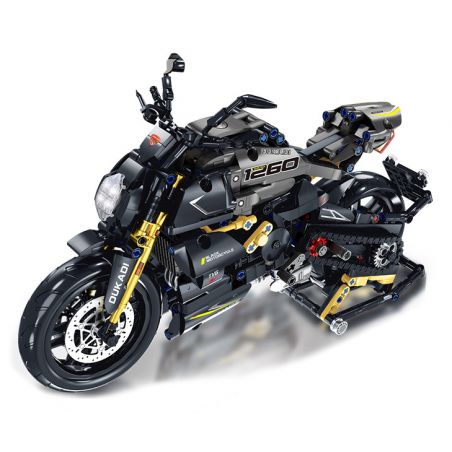 MANGE TECHNOLOGY 88017 non  DUCATI1260 tỷ lệ 1:12 bộ đồ chơi xếp lắp ráp ghép mô hình  Kỹ Thuật Công Nghệ Cao Mô Hình Phương Tiện 849 khối