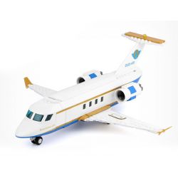 GUDI 10502 non  MÁY BAY PHẢN LỰC KINH DOANH JINYI bộ đồ chơi xếp lắp ráp ghép mô hình City Thành Phố 461 khối