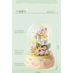 GEKKOSHA 804213 non  TIÊN HOA bộ đồ chơi xếp lắp ráp ghép mô hình 460 khối