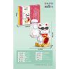 MOYU BLOCK MY97002 97002 non  VÒNG TAY KỲ LÂN MÈO MAY MẮN bộ đồ chơi xếp lắp ráp ghép mô hình Arts & Crafts 1487 khối