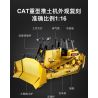 CADA DOUBLEE C61056 61056 non  MÁY ???I HẠNG NẶNG ĐIỀU KHIỂN TỪ XA 1:16 tỷ lệ 1:16 bộ đồ chơi xếp lắp ráp ghép mô hình  HEAVY BULLDOZER Kỹ Thuật Công Nghệ Cao Mô Hình Phương Tiện 2826 khối