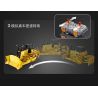 CADA DOUBLEE C61056 61056 non  MÁY ???I HẠNG NẶNG ĐIỀU KHIỂN TỪ XA 1:16 tỷ lệ 1:16 bộ đồ chơi xếp lắp ráp ghép mô hình  HEAVY BULLDOZER Kỹ Thuật Công Nghệ Cao Mô Hình Phương Tiện 2826 khối