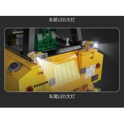 CADA DOUBLEE C61056 61056 non  MÁY ???I HẠNG NẶNG ĐIỀU KHIỂN TỪ XA 1:16 tỷ lệ 1:16 bộ đồ chơi xếp lắp ráp ghép mô hình  HEAVY BULLDOZER Kỹ Thuật Công Nghệ Cao Mô Hình Phương Tiện 2826 khối