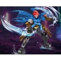 WANGAO 1227 non  VUA CƠ GIÁP LÂN bộ đồ chơi xếp lắp ráp ghép mô hình Transformers KING MECHA Robot Đại Chiến Người Máy Biến Hình