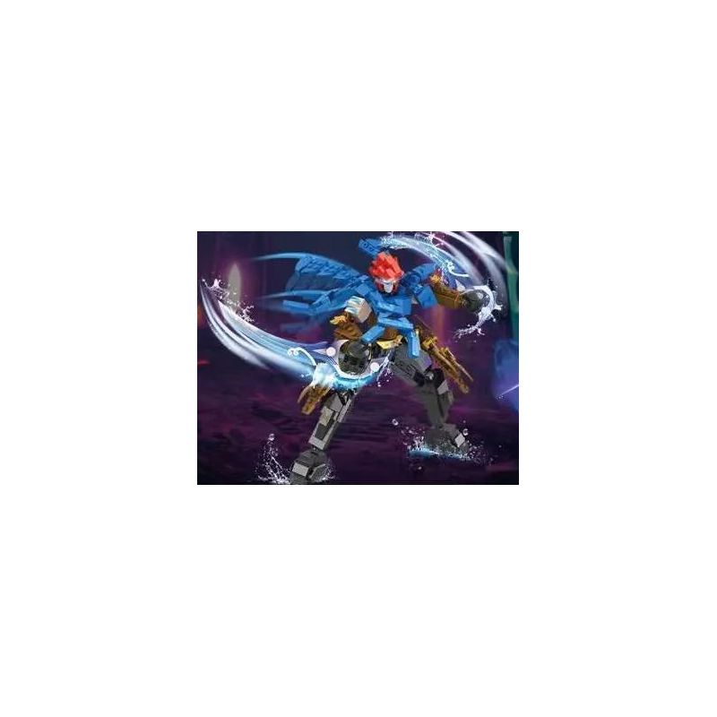 WANGAO 1227 non  VUA CƠ GIÁP LÂN bộ đồ chơi xếp lắp ráp ghép mô hình Transformers KING MECHA Robot Đại Chiến Người Máy Biến Hình