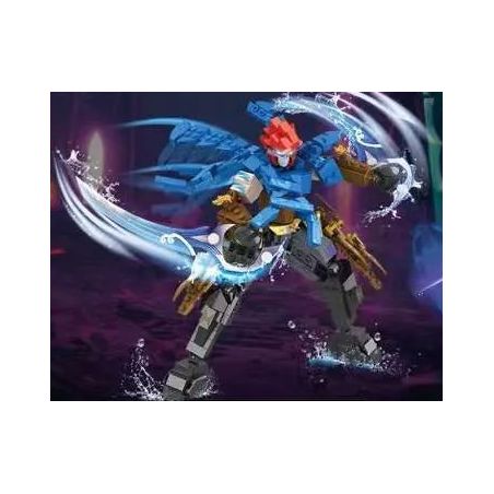WANGAO 1227 non  VUA CƠ GIÁP LÂN bộ đồ chơi xếp lắp ráp ghép mô hình Transformers KING MECHA Robot Đại Chiến Người Máy Biến Hình