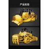 CADA DOUBLEE C61056 61056 non  MÁY ???I HẠNG NẶNG ĐIỀU KHIỂN TỪ XA 1:16 tỷ lệ 1:16 bộ đồ chơi xếp lắp ráp ghép mô hình  HEAVY BULLDOZER Kỹ Thuật Công Nghệ Cao Mô Hình Phương Tiện 2826 khối