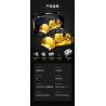 CADA DOUBLEE C61056 61056 non  MÁY ???I HẠNG NẶNG ĐIỀU KHIỂN TỪ XA 1:16 tỷ lệ 1:16 bộ đồ chơi xếp lắp ráp ghép mô hình  HEAVY BULLDOZER Kỹ Thuật Công Nghệ Cao Mô Hình Phương Tiện 2826 khối