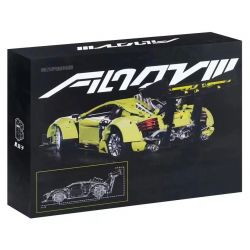 K BOX 10516 10516B non  XE THỂ THAO AUDI R8 tỷ lệ 1:10 bộ đồ chơi xếp lắp ráp ghép mô hình  Kỹ Thuật Công Nghệ Cao Mô Hình Phương Tiện 2641 khối