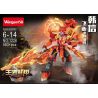 WANGAO 1226 non  HÀN TÍN PHI HÀNH bộ đồ chơi xếp lắp ráp ghép mô hình Transformers KING MECHA Robot Đại Chiến Người Máy Biến Hình 583 khối