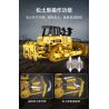 CADA DOUBLEE C61056 61056 non  MÁY ???I HẠNG NẶNG ĐIỀU KHIỂN TỪ XA 1:16 tỷ lệ 1:16 bộ đồ chơi xếp lắp ráp ghép mô hình  HEAVY BULLDOZER Kỹ Thuật Công Nghệ Cao Mô Hình Phương Tiện 2826 khối