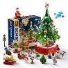 SEMBO 601164 non  HỘP ỦNG BỮA TIỆC GIÁNG SINH bộ đồ chơi xếp lắp ráp ghép mô hình Christmas 870 khối