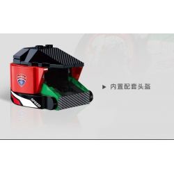 FEMIBOX S2202 2202 non  DUCATI tỷ lệ 1:5 bộ đồ chơi xếp lắp ráp ghép mô hình  Kỹ Thuật Công Nghệ Cao Mô Hình Phương Tiện 1592 khối