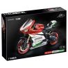 FEMIBOX S2202 2202 non  DUCATI tỷ lệ 1:5 bộ đồ chơi xếp lắp ráp ghép mô hình  Kỹ Thuật Công Nghệ Cao Mô Hình Phương Tiện 1592 khối
