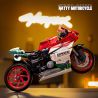 FEMIBOX S2202 2202 non  DUCATI tỷ lệ 1:5 bộ đồ chơi xếp lắp ráp ghép mô hình  Kỹ Thuật Công Nghệ Cao Mô Hình Phương Tiện 1592 khối