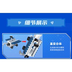 GUDI 40206 non  CHIẾN TRANH GIỮA CÁC VÌ SAO 5 KẾT HỢP bộ đồ chơi xếp lắp ráp ghép mô hình Transformers Robot Đại Chiến Người Máy Biến Hình 352 khối