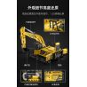 CADA DOUBLEE C61082 61082 non  MÁY XÚC ĐẦY ĐỦ CHỨC NĂNG 1:20 tỷ lệ 1:20 bộ đồ chơi xếp lắp ráp ghép mô hình  REMOTE CONTROL EXCAVATOR Kỹ Thuật Công Nghệ Cao Mô Hình Phương Tiện 1702 khối