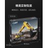CADA DOUBLEE C61082 61082 non  MÁY XÚC ĐẦY ĐỦ CHỨC NĂNG 1:20 tỷ lệ 1:20 bộ đồ chơi xếp lắp ráp ghép mô hình  REMOTE CONTROL EXCAVATOR Kỹ Thuật Công Nghệ Cao Mô Hình Phương Tiện 1702 khối