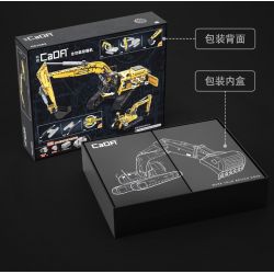 CADA DOUBLEE C61082 61082 non  MÁY XÚC ĐẦY ĐỦ CHỨC NĂNG 1:20 tỷ lệ 1:20 bộ đồ chơi xếp lắp ráp ghép mô hình  REMOTE CONTROL EXCAVATOR Kỹ Thuật Công Nghệ Cao Mô Hình Phương Tiện 1702 khối