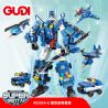 GUDI 40203 non  TRACER 5 KẾT HỢP bộ đồ chơi xếp lắp ráp ghép mô hình Transformers Robot Đại Chiến Người Máy Biến Hình 408 khối
