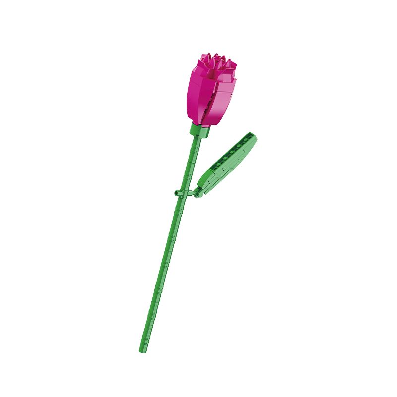 BALODY 20092 non  HOA TULIP bộ đồ chơi xếp lắp ráp ghép mô hình Flowers 86 khối