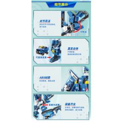 GUDI 40203 non  TRACER 5 KẾT HỢP bộ đồ chơi xếp lắp ráp ghép mô hình Transformers Robot Đại Chiến Người Máy Biến Hình 408 khối