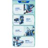 GUDI 40203 non  TRACER 5 KẾT HỢP bộ đồ chơi xếp lắp ráp ghép mô hình Transformers Robot Đại Chiến Người Máy Biến Hình 408 khối