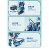 GUDI 40203 non  TRACER 5 KẾT HỢP bộ đồ chơi xếp lắp ráp ghép mô hình Transformers Robot Đại Chiến Người Máy Biến Hình 408 khối