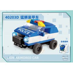 GUDI 40203 non  TRACER 5 KẾT HỢP bộ đồ chơi xếp lắp ráp ghép mô hình Transformers Robot Đại Chiến Người Máy Biến Hình 408 khối