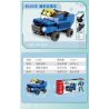 GUDI 40203 non  TRACER 5 KẾT HỢP bộ đồ chơi xếp lắp ráp ghép mô hình Transformers Robot Đại Chiến Người Máy Biến Hình 408 khối