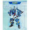 GUDI 40203 non  TRACER 5 KẾT HỢP bộ đồ chơi xếp lắp ráp ghép mô hình Transformers Robot Đại Chiến Người Máy Biến Hình 408 khối