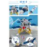 ZHEGAO QL0281 0281 non  TÀU THĂM DÒ MẶT TRĂNG HẰNG NGA TÊN LỬA TRƯỜNG CHINH VŨ TRỤ THẦN CHÂU bộ đồ chơi xếp lắp ráp ghép mô hình China Aerospace Museum 485 khối