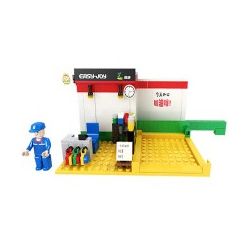 MAGIC VIGOUR C.9047 .9047 non  LẮP RÁP HỘP ĐỰNG BÚT CỬA HÀNG TIỆN LỢI bộ đồ chơi xếp lắp ráp ghép mô hình City Thành Phố