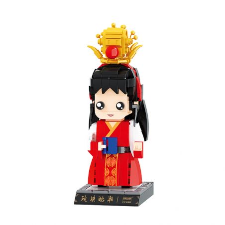 BALODY 20087 non  HỒNG LÂU MỘNG GIẢ BẢO NGỌC bộ đồ chơi xếp lắp ráp ghép mô hình Brickheadz Nhân Vật Đầu To 355 khối