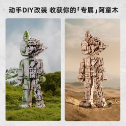 PANTASY 86203 86206 non  IRON ARM ASTRO BOY SEE-THROUGH MECHA PHIÊN BẢN KỶ NIỆM GIỚI HẠN 70 NĂM bộ đồ chơi xếp lắp ráp ghép mô hình Movie & Game ASTRO BOY MECHANICAL CLEAR VER Phim Và Trò Chơi 1250 khối